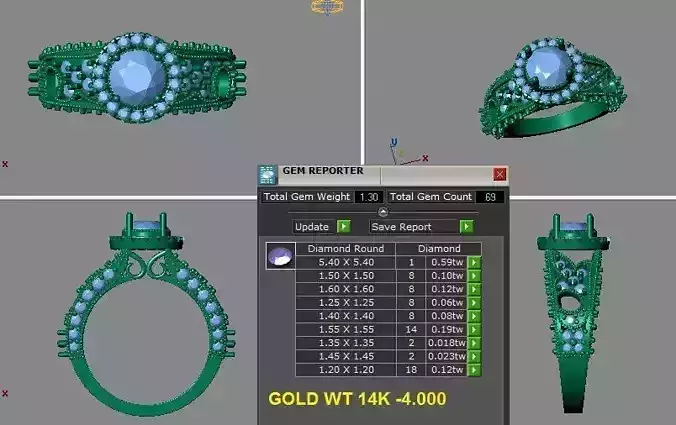 vintage engagement ring 