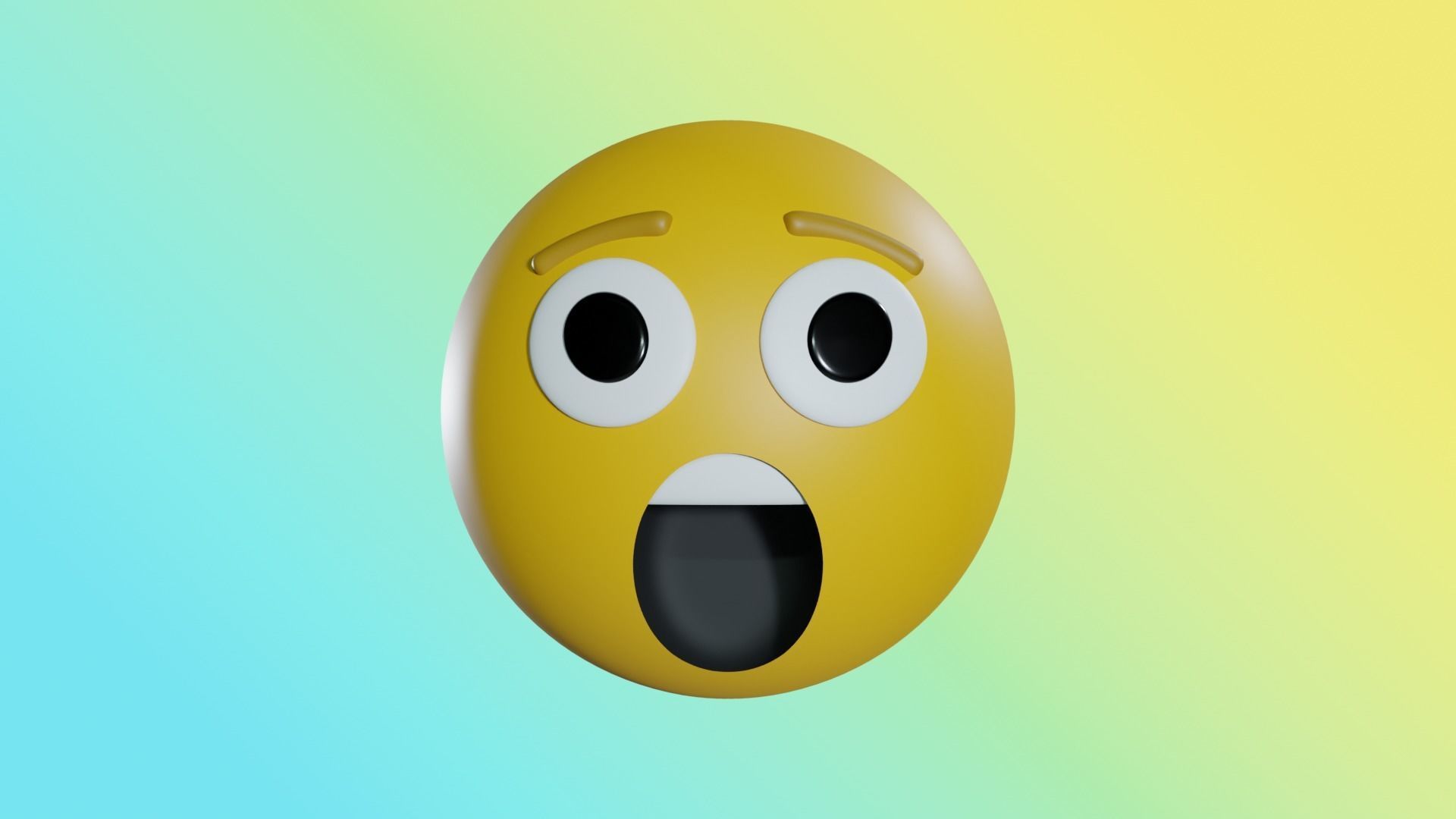 EMOJIS SET A  3D model_77