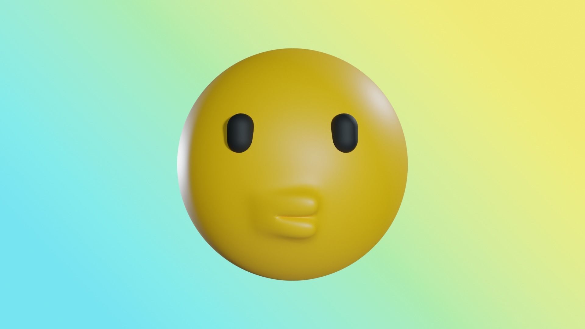 EMOJIS SET A  3D model_21