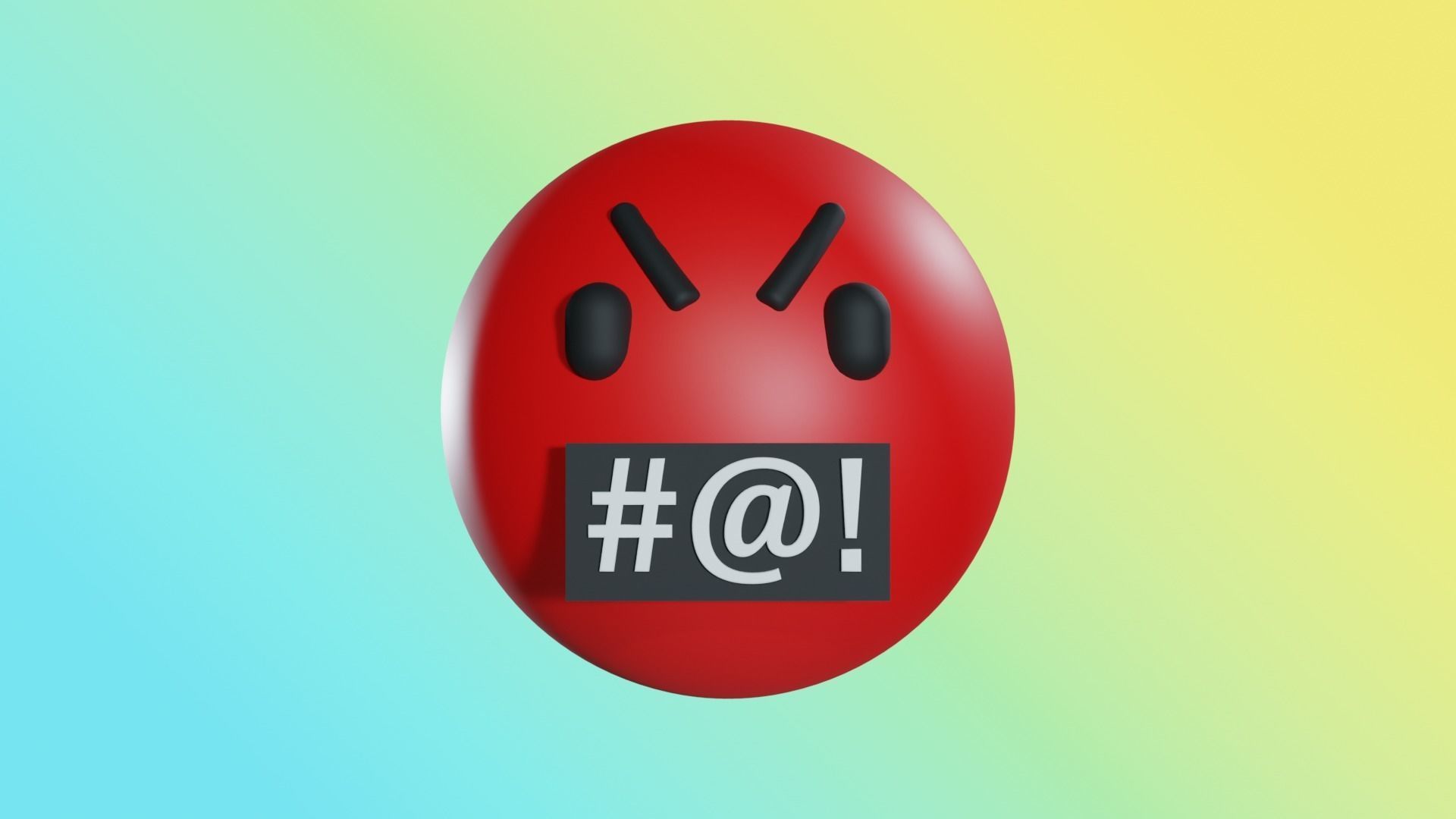 EMOJIS SET A  3D model_53