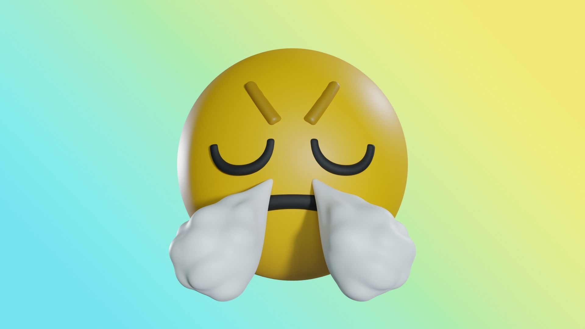 EMOJIS SET A  3D model_50