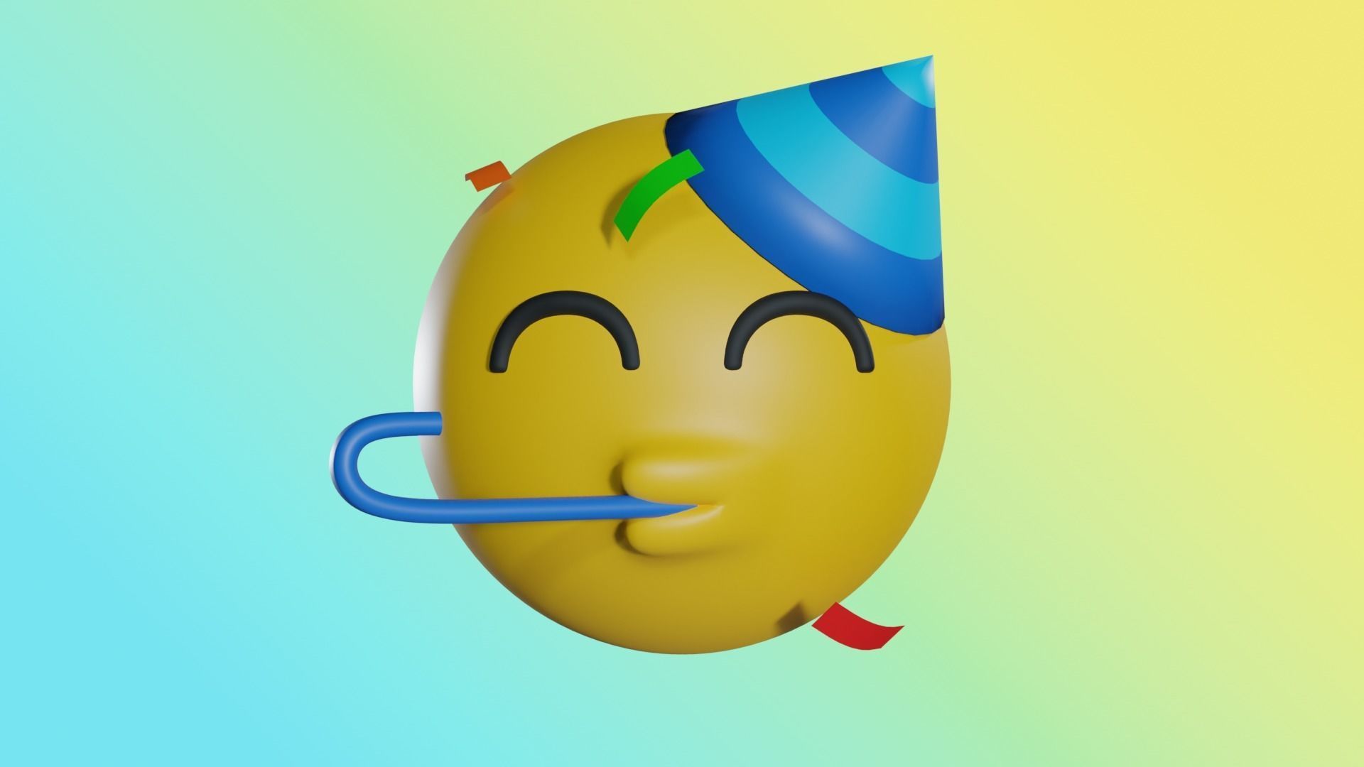 EMOJIS SET A  3D model_34