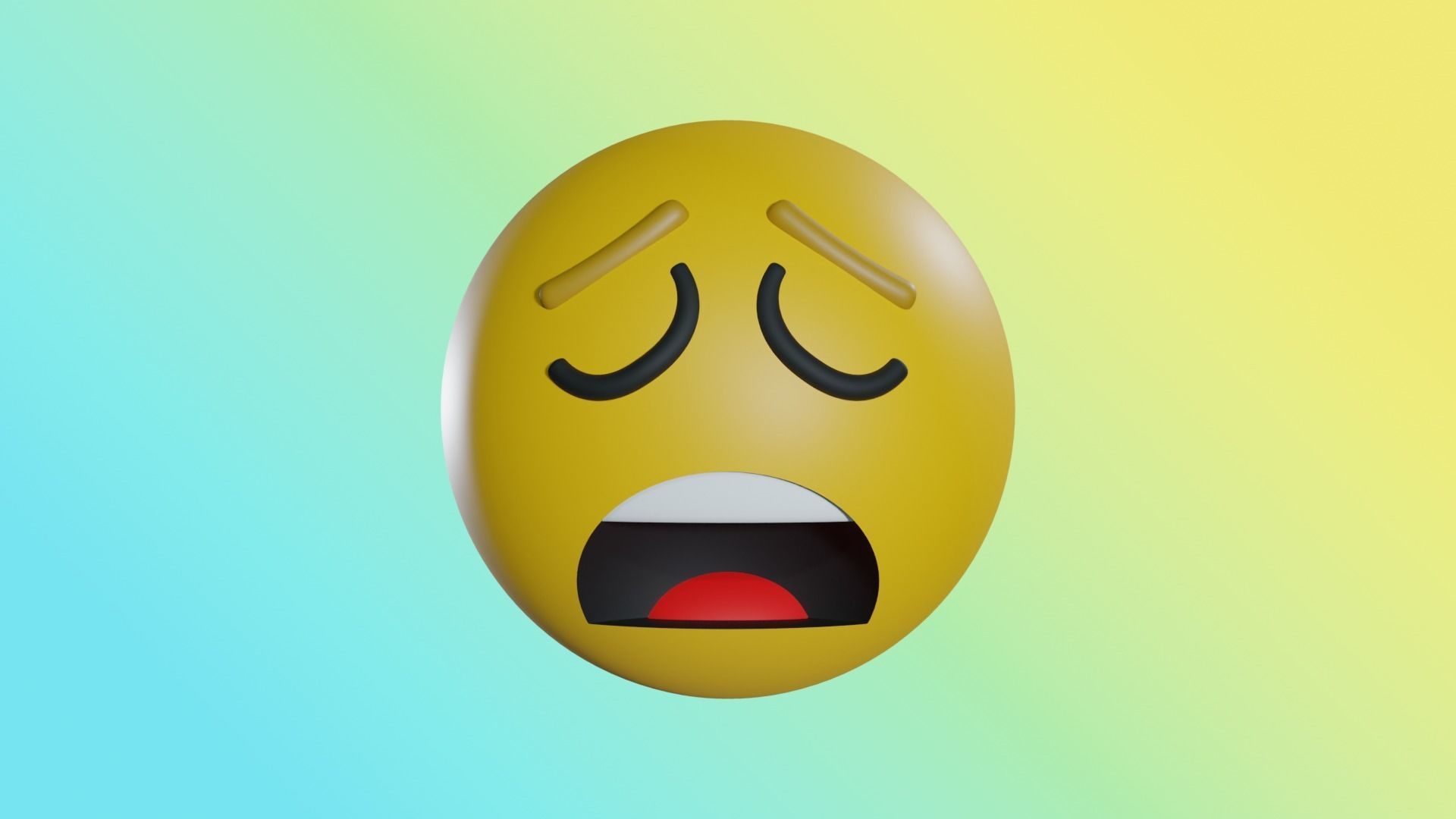 EMOJIS SET A  3D model_46