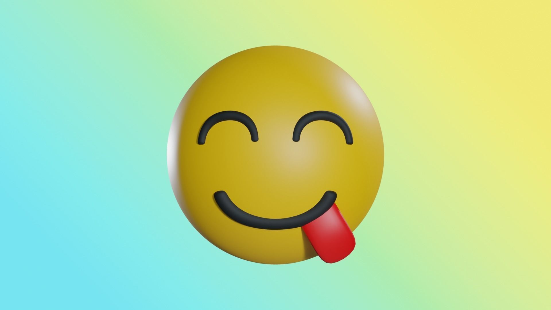 EMOJIS SET A  3D model_24