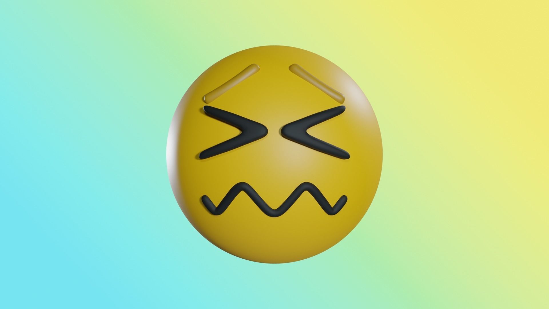 EMOJIS SET A  3D model_44