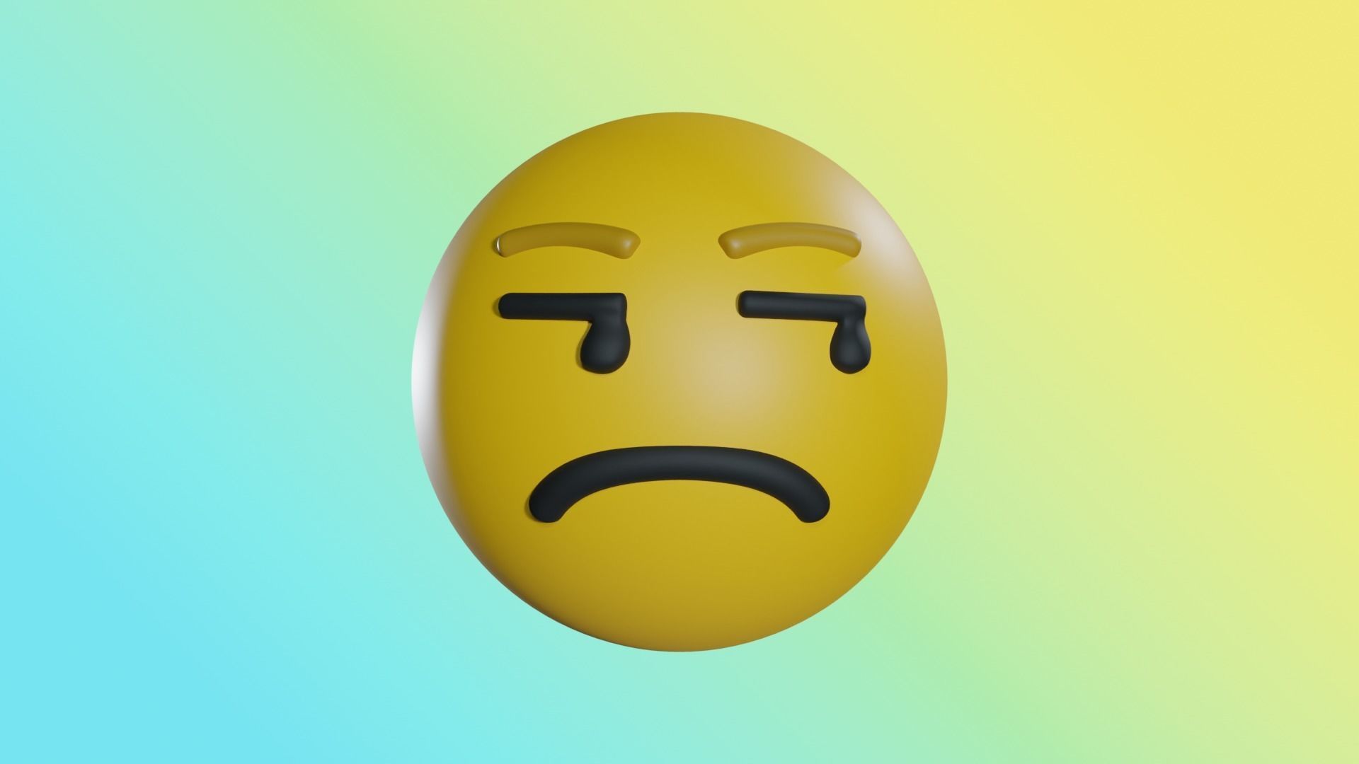 EMOJIS SET A  3D model_36