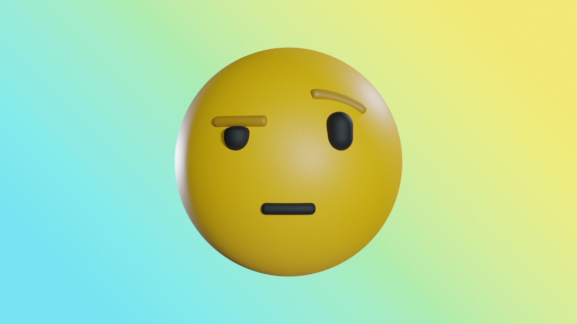EMOJIS SET A  3D model_29