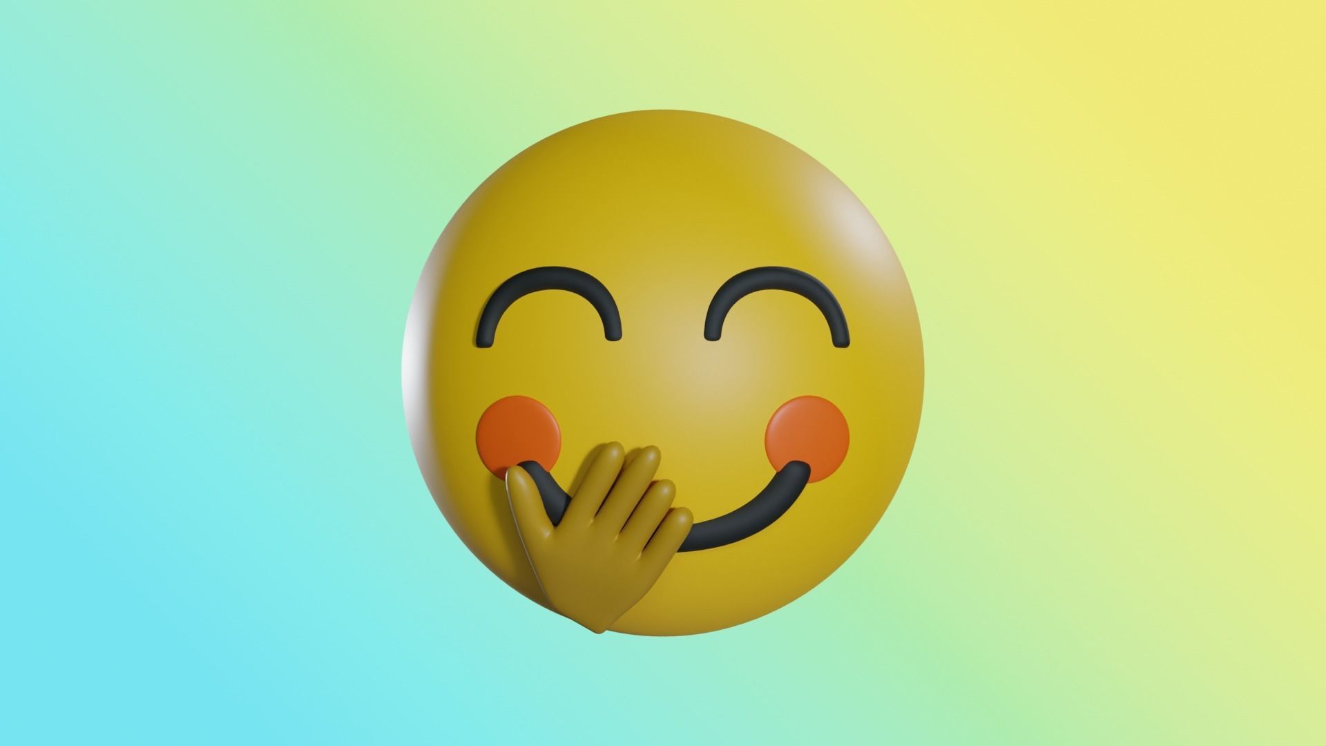 EMOJIS SET A  3D model_65