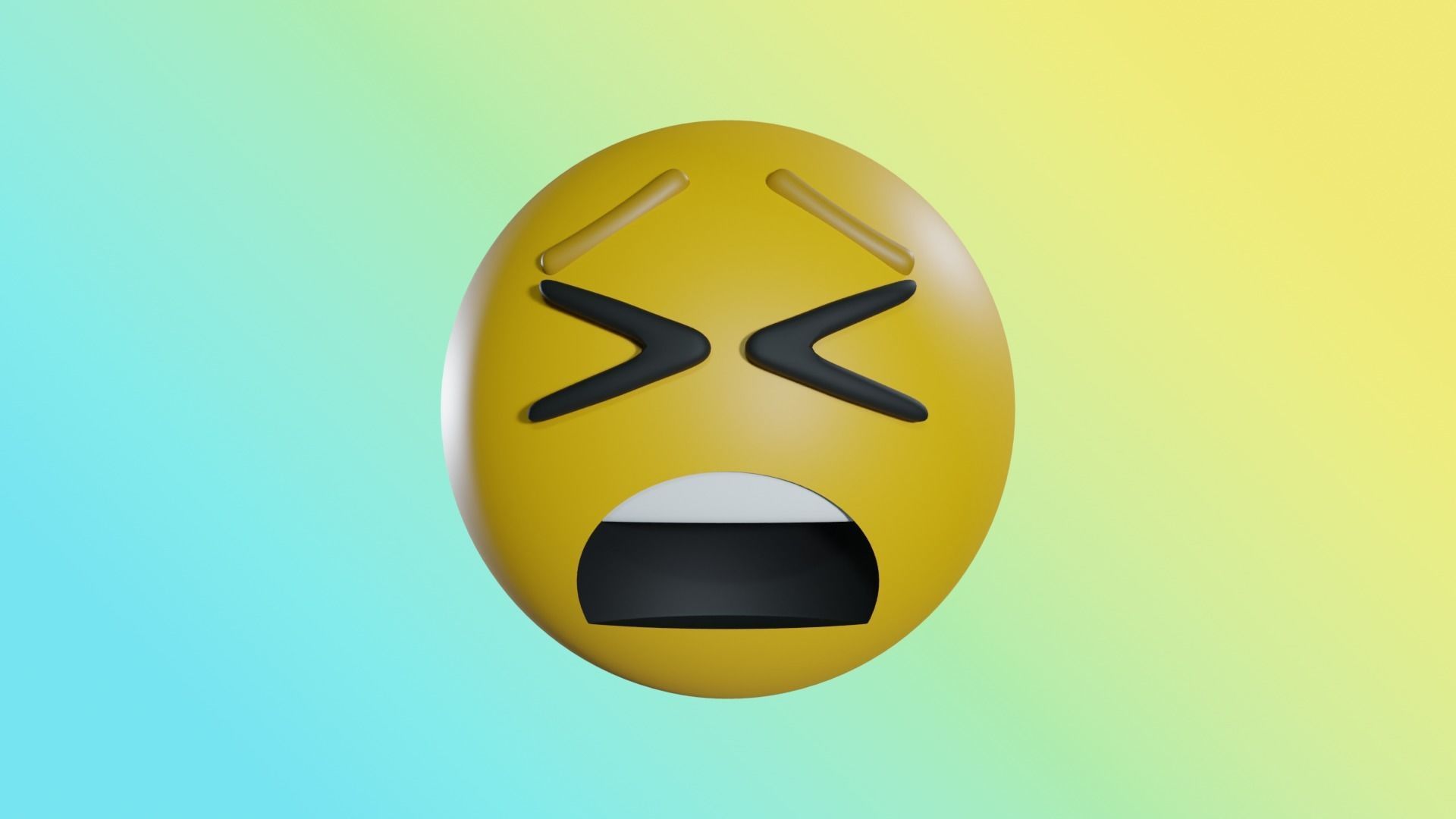 EMOJIS SET A  3D model_45