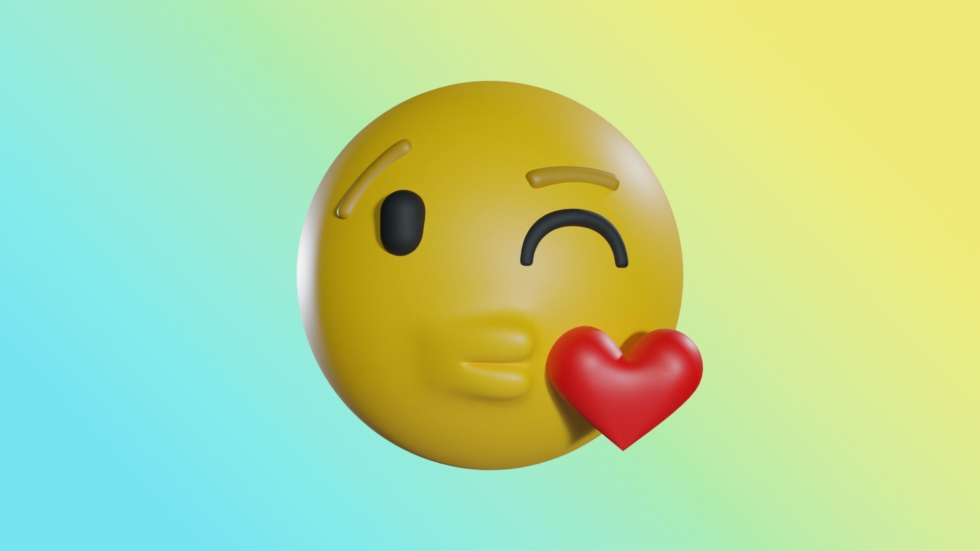 EMOJIS SET A  3D model_20