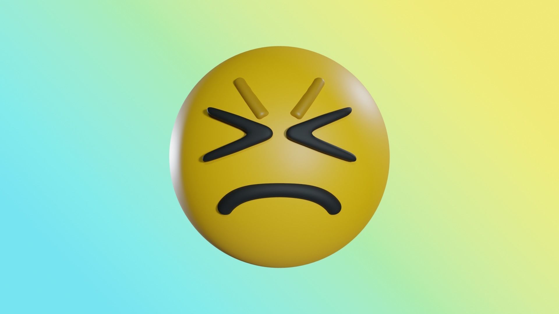 EMOJIS SET A  3D model_43