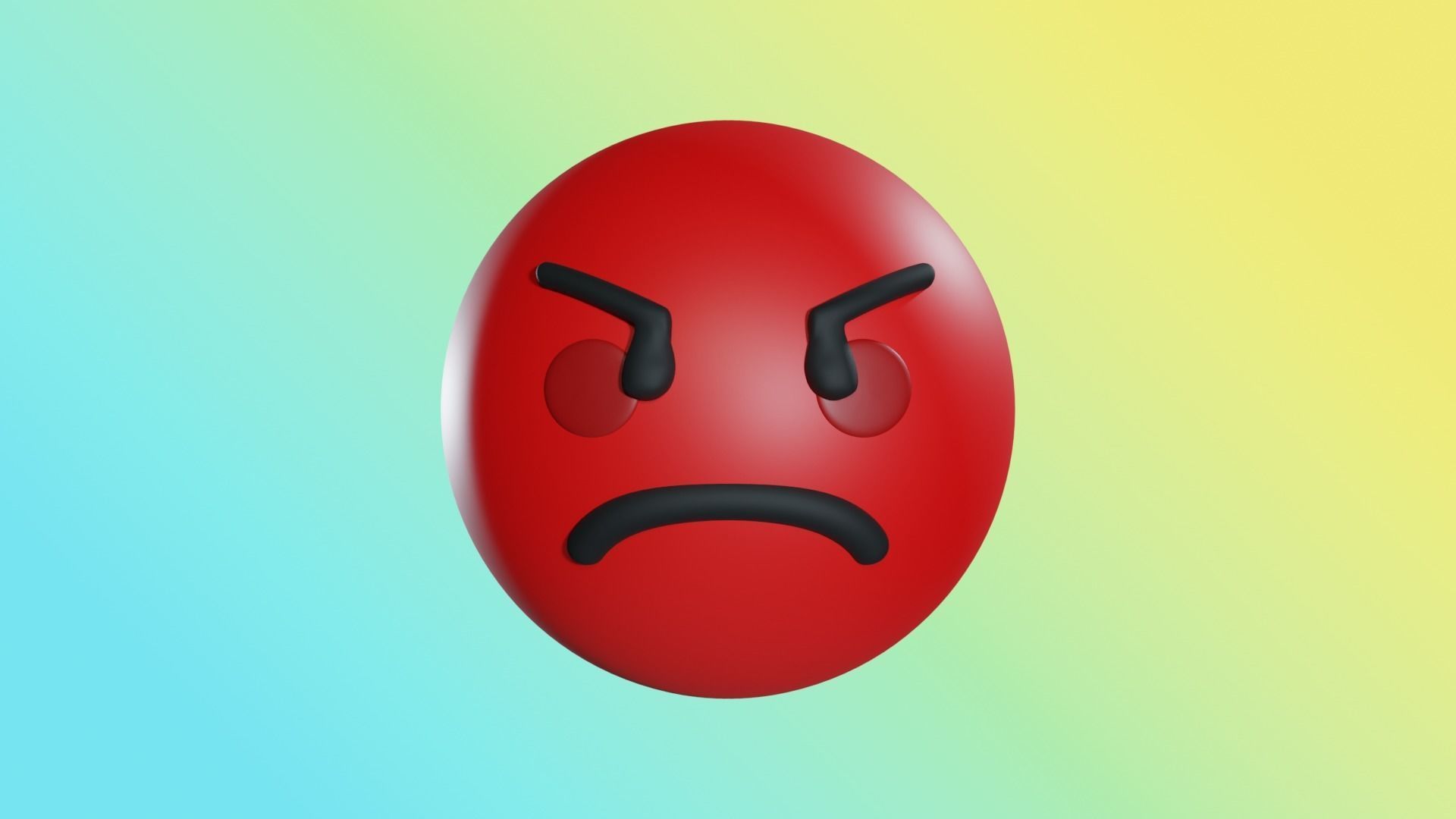 EMOJIS SET A  3D model_52