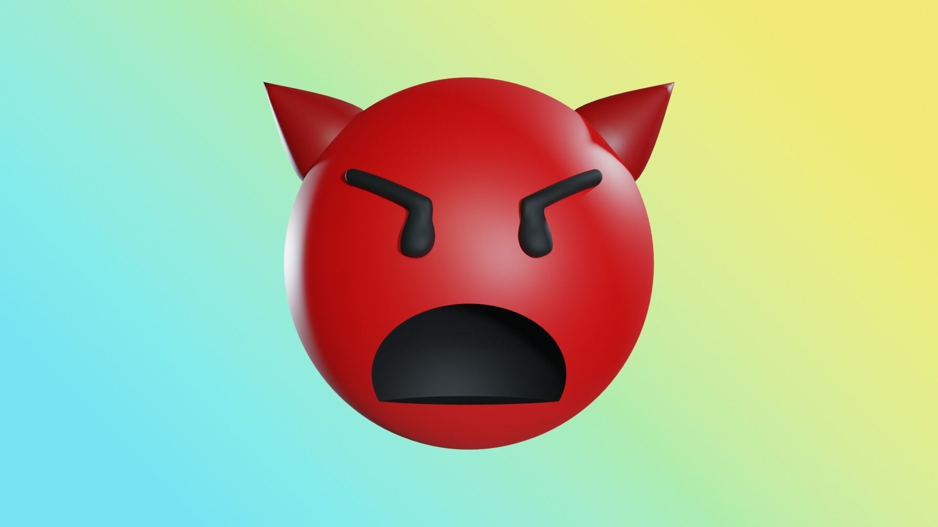EMOJIS SET A  3D model_93