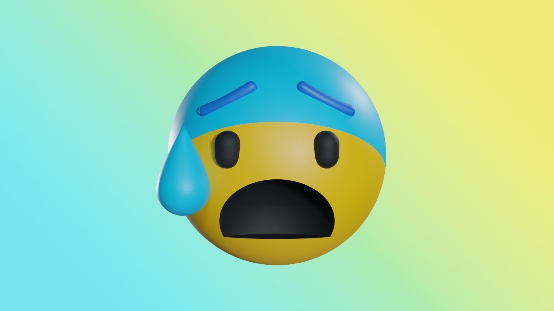 EMOJIS SET A  3D model_60