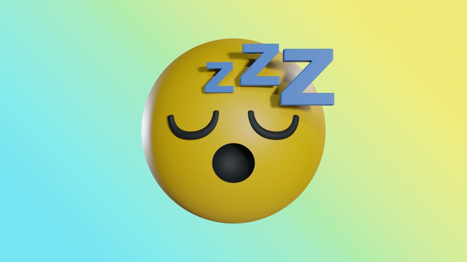 EMOJIS SET A  3D model_79