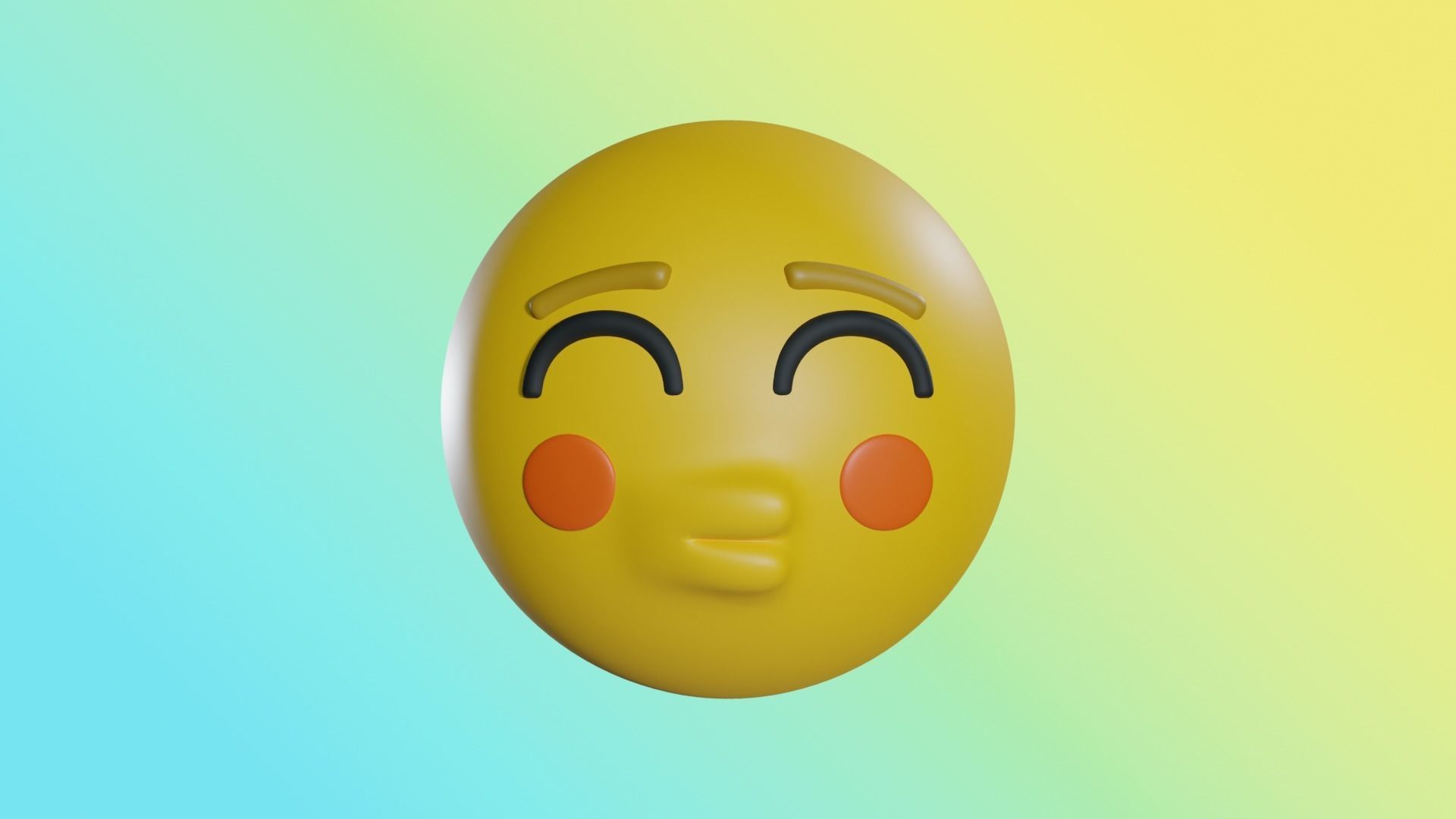 EMOJIS SET A  3D model_23