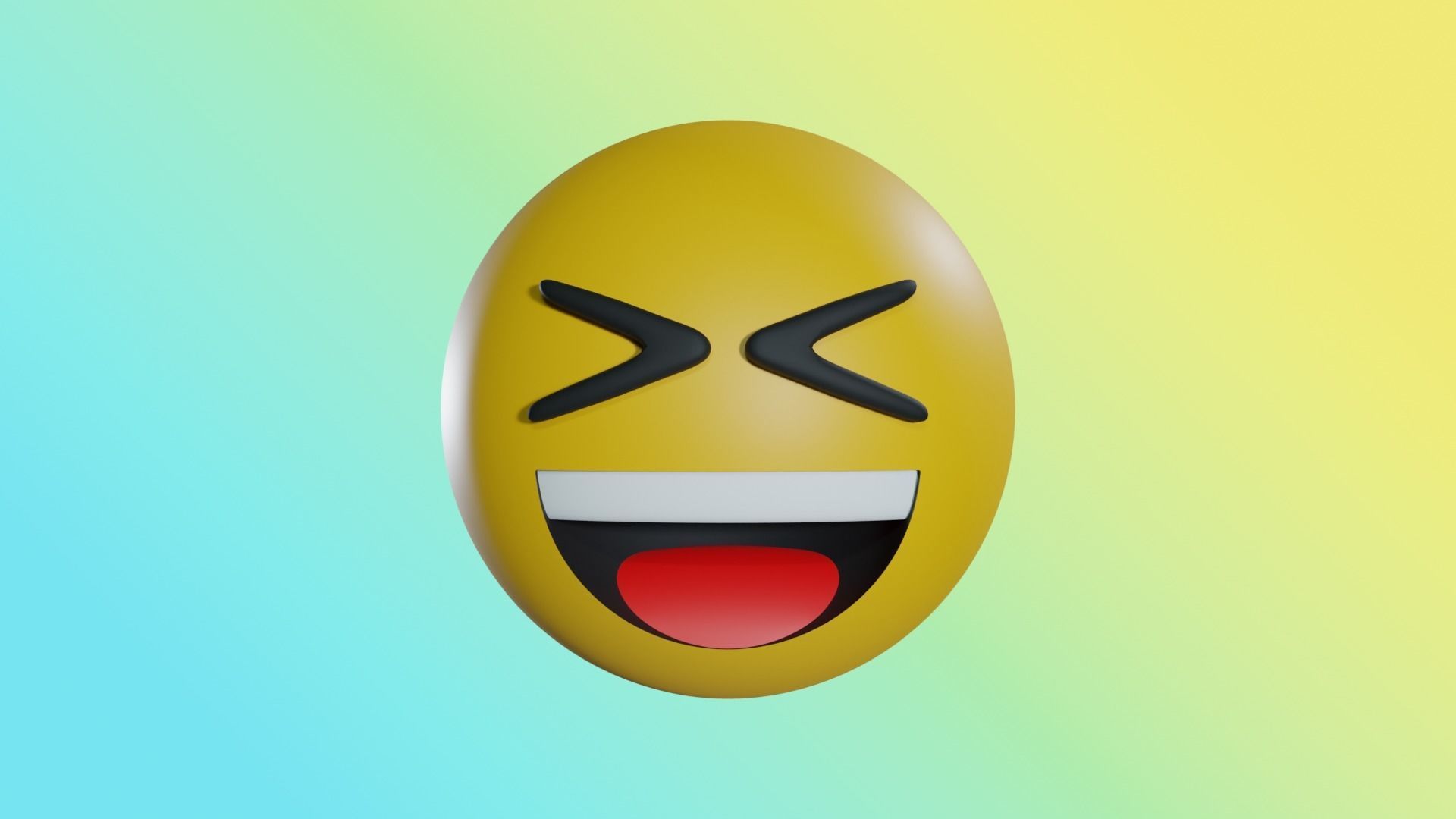 EMOJIS SET A  3D model_8