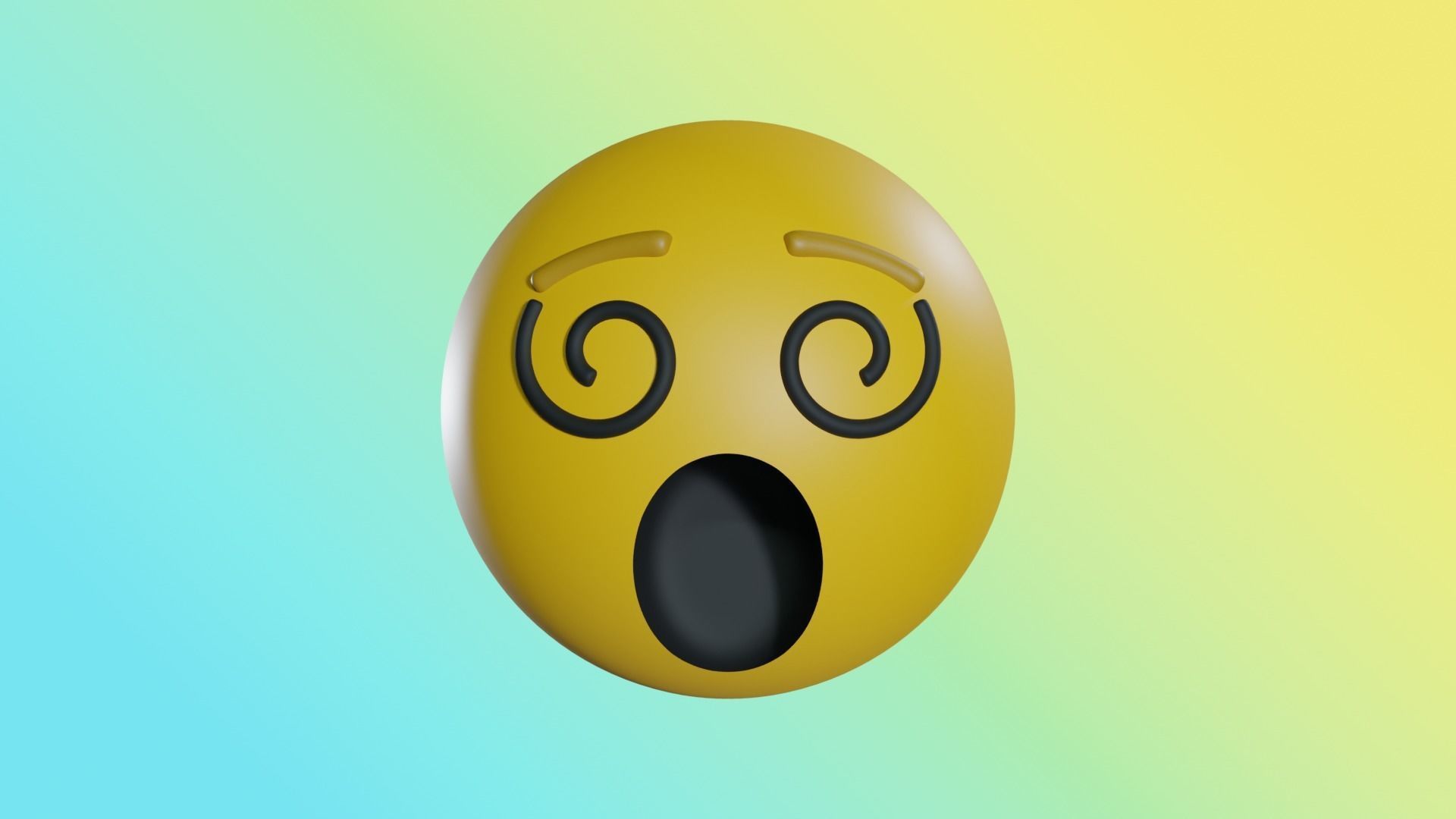 EMOJIS SET A  3D model_82