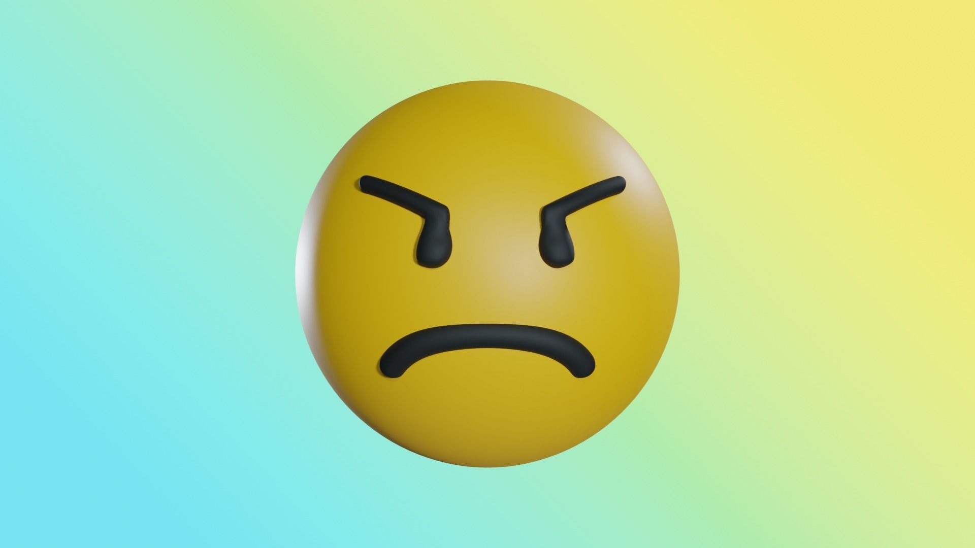 EMOJIS SET A  3D model_51