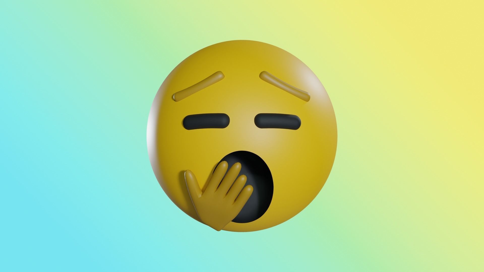 EMOJIS SET A  3D model_78