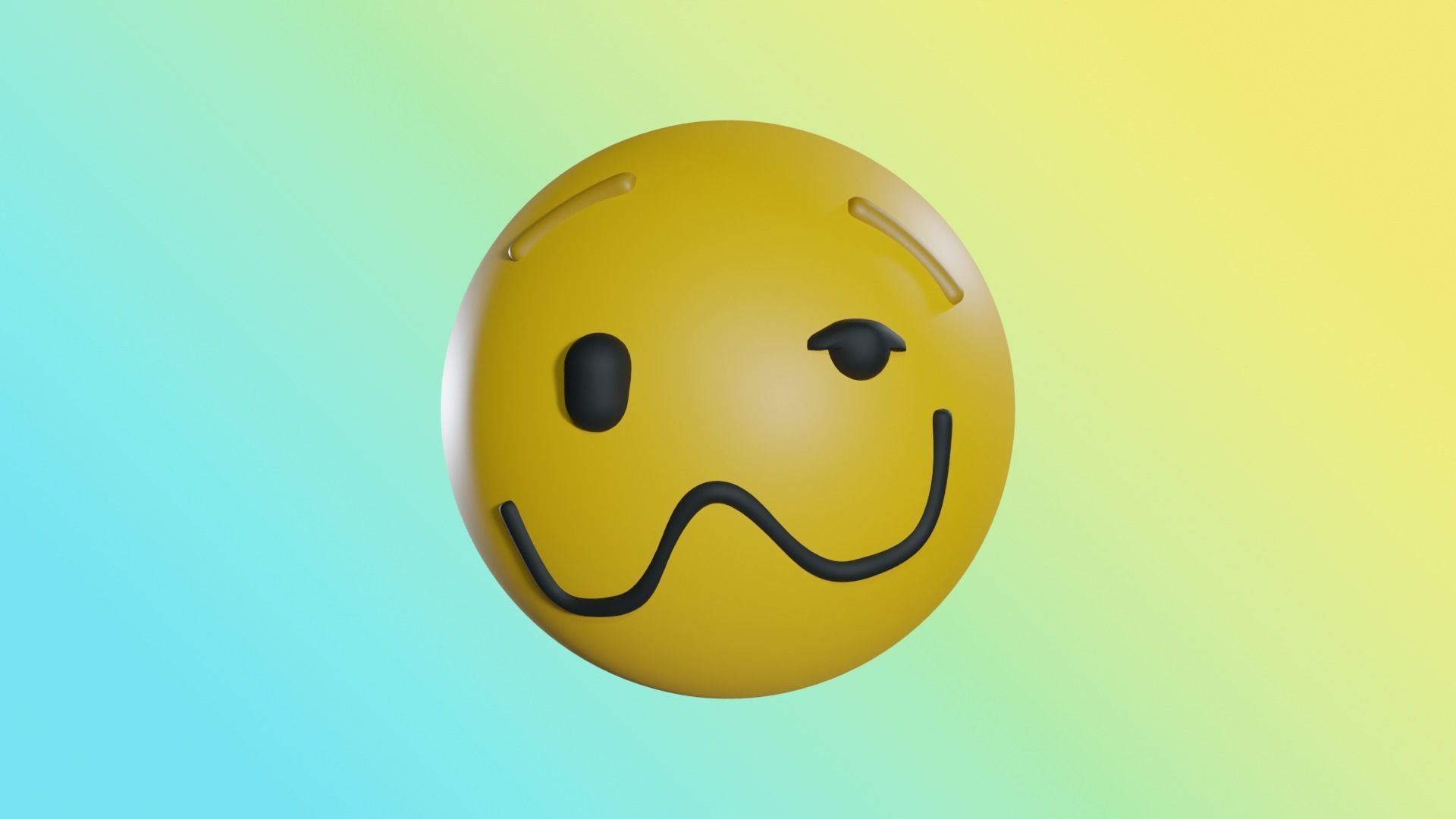 EMOJIS SET A  3D model_84