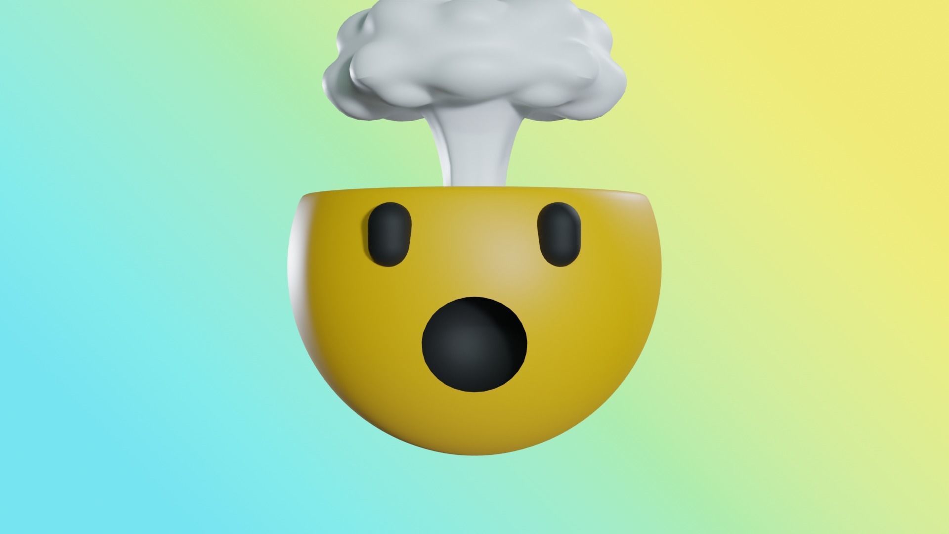 EMOJIS SET A  3D model_54
