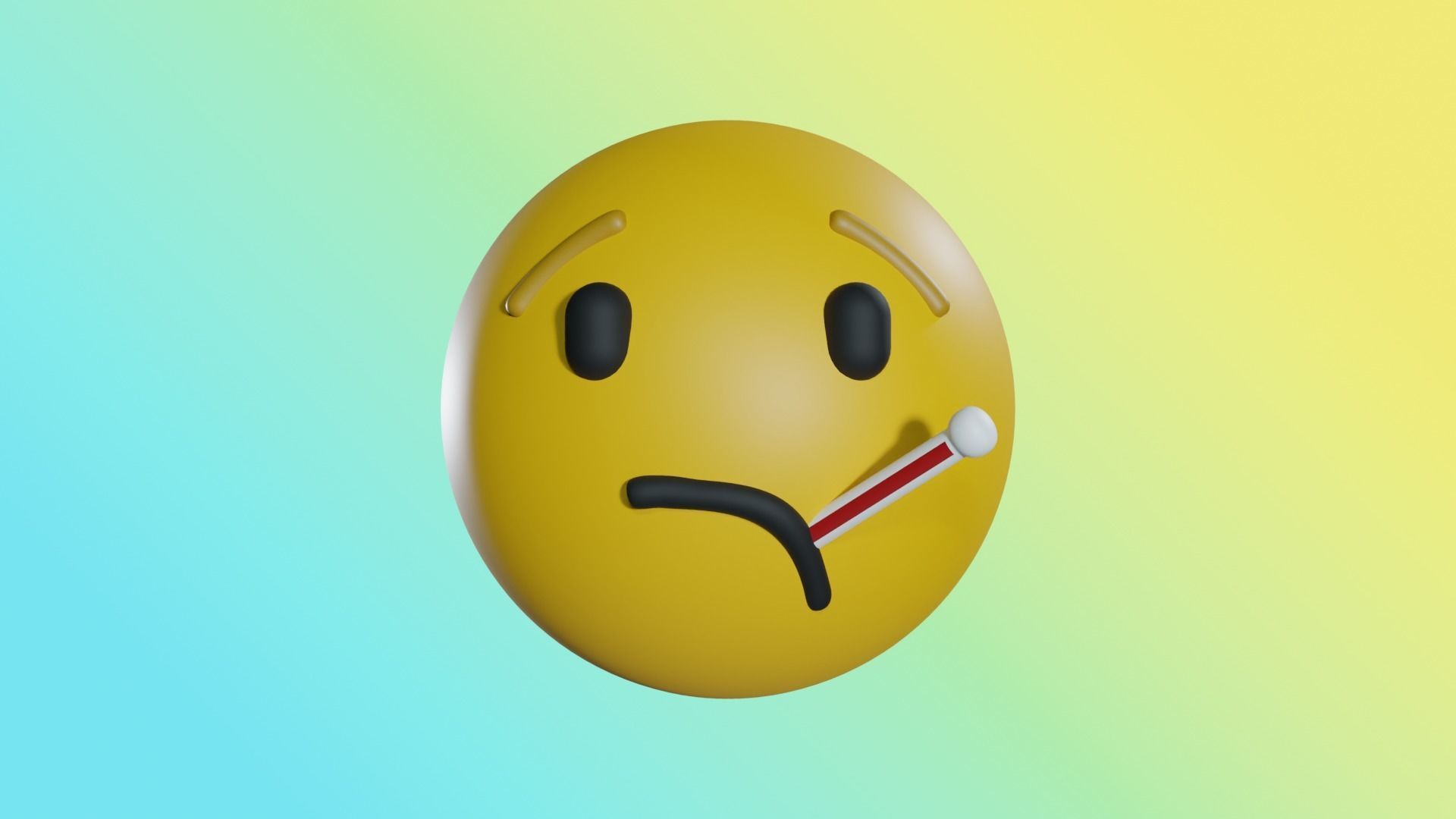 EMOJIS SET A  3D model_89