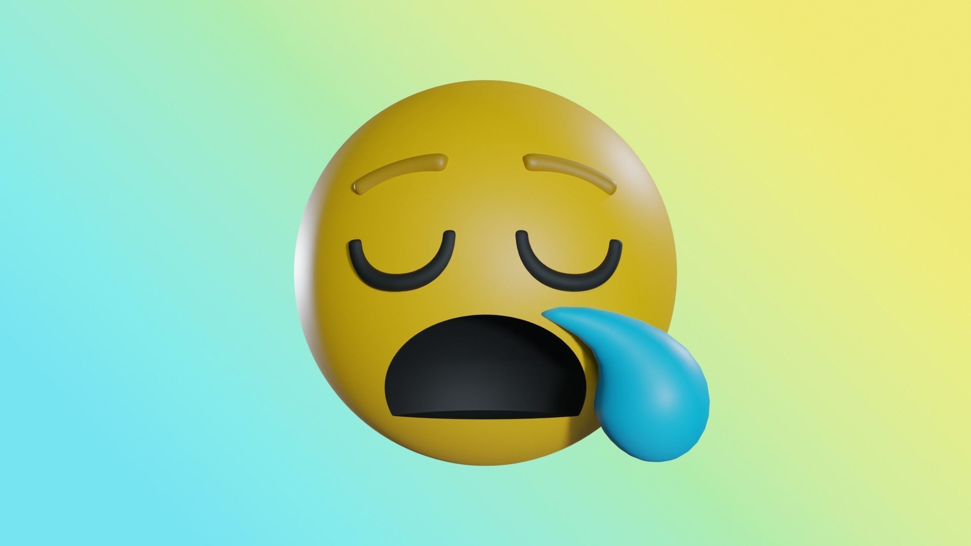 EMOJIS SET A  3D model_81