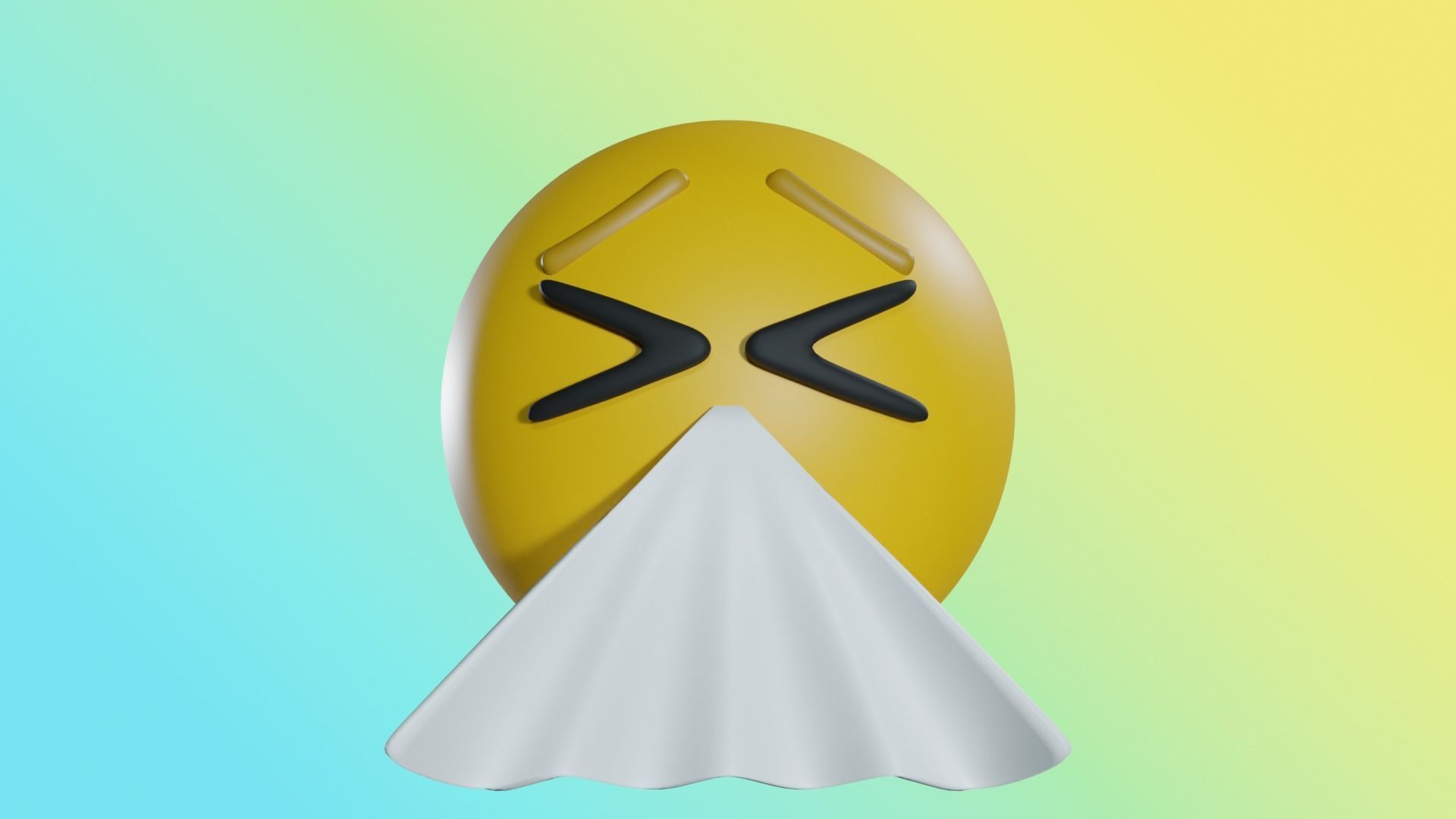 EMOJIS SET A  3D model_87