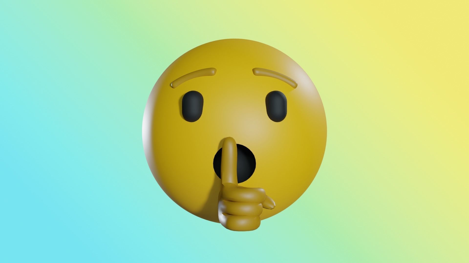EMOJIS SET A  3D model_66
