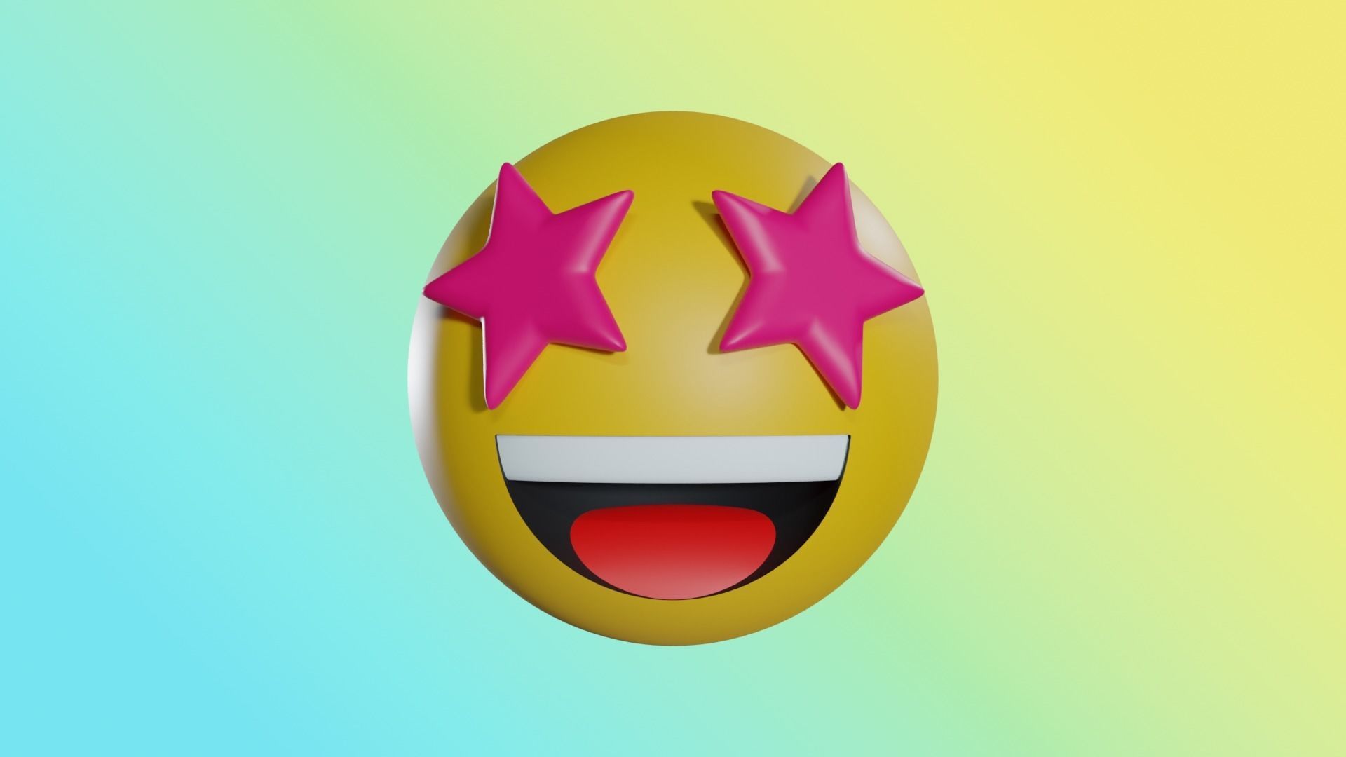 EMOJIS SET A  3D model_33