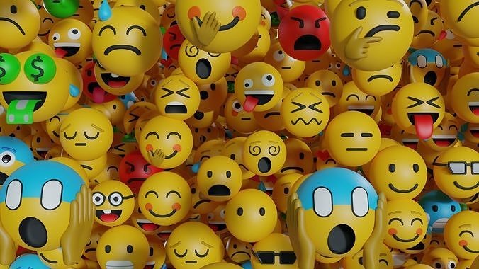 EMOJIS SET A  3D model
