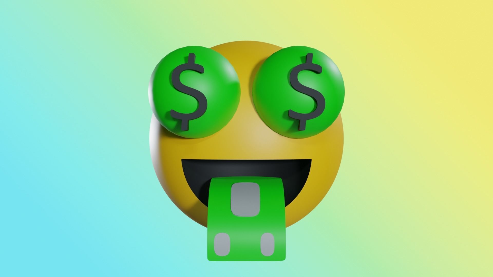 EMOJIS SET A  3D model_91