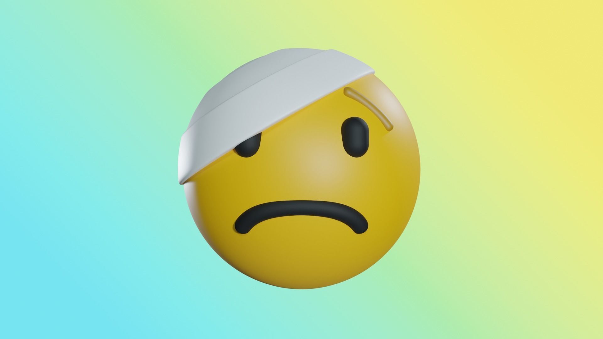 EMOJIS SET A  3D model_90