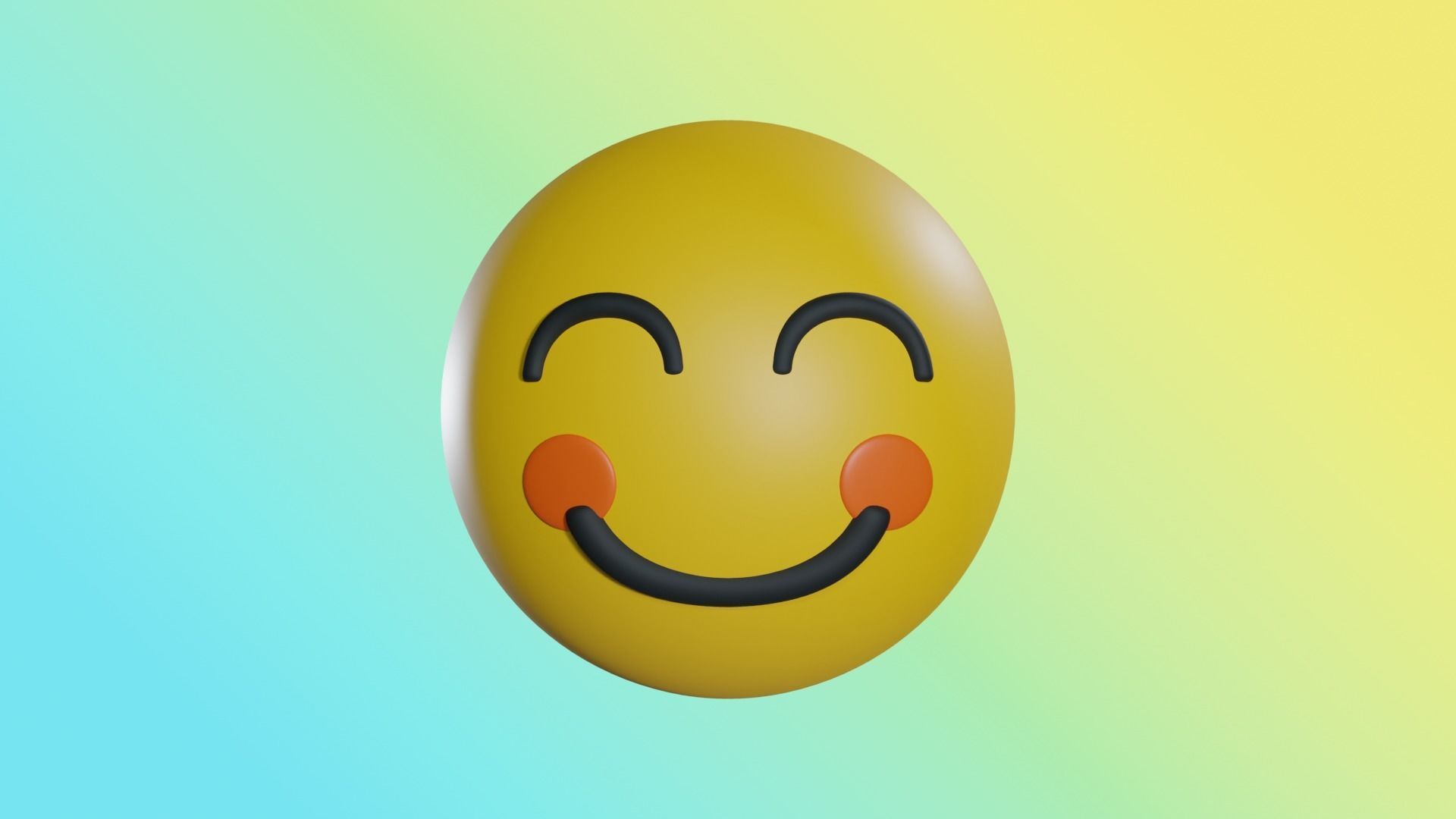 EMOJIS SET A  3D model_13