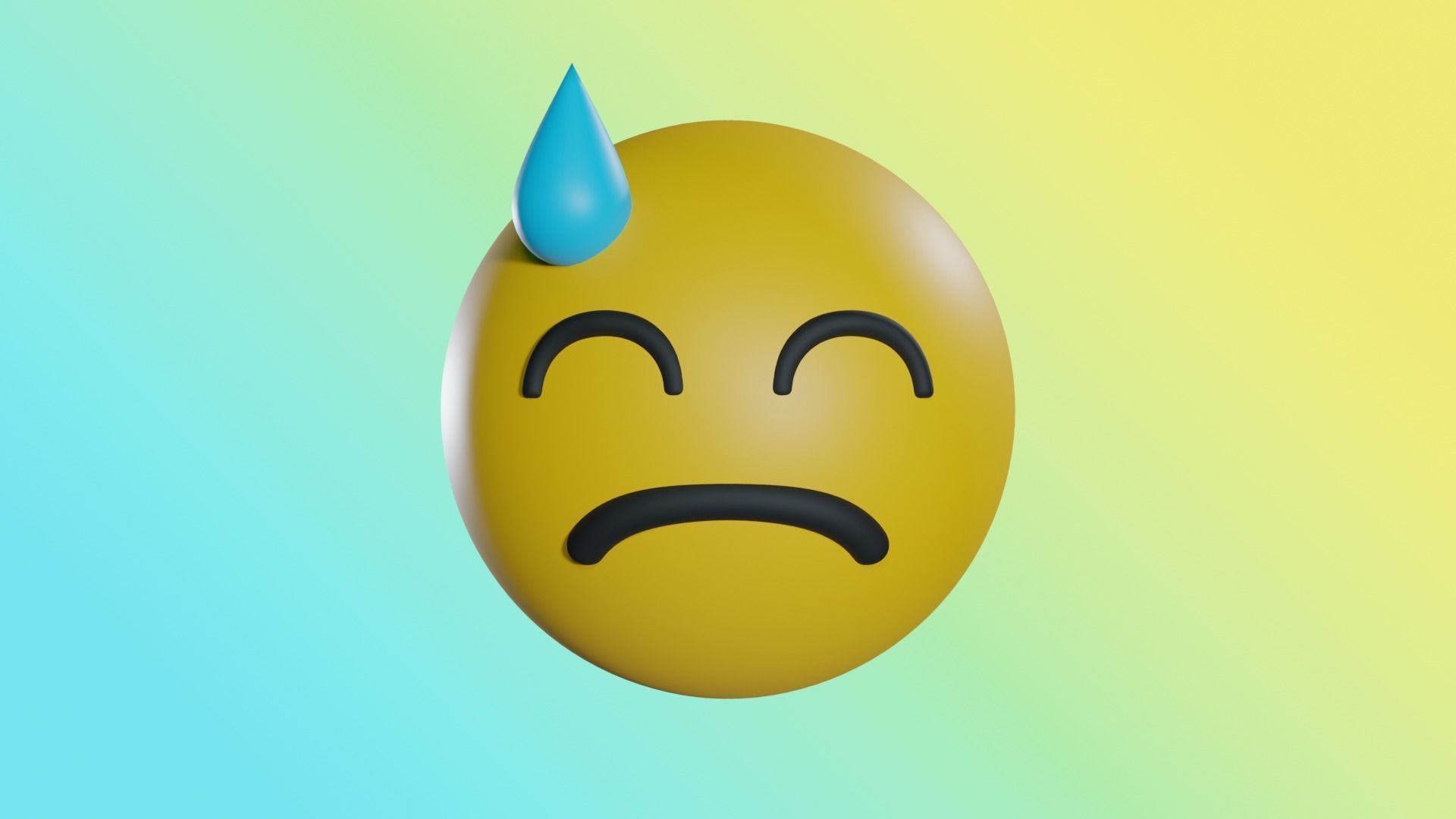 EMOJIS SET A  3D model_62