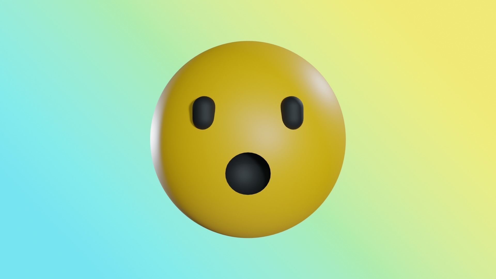 EMOJIS SET A  3D model_76