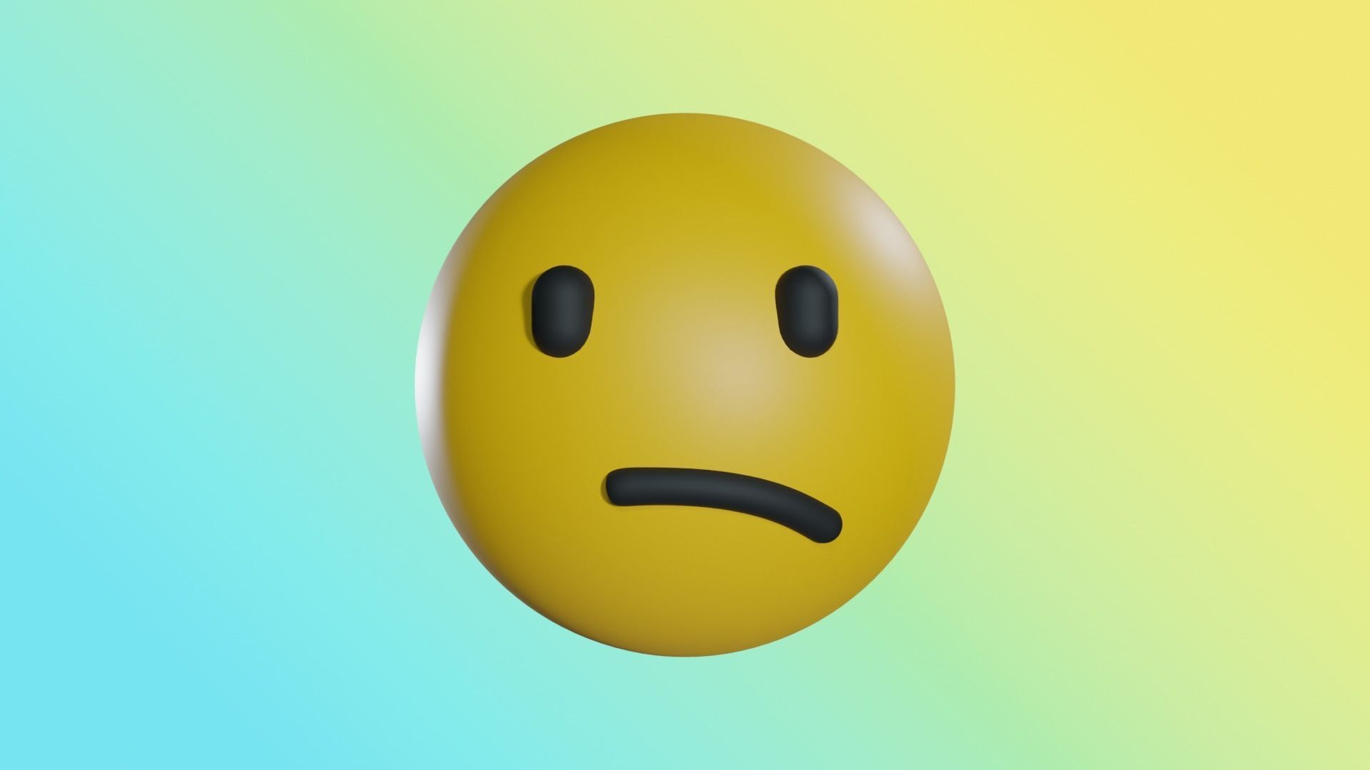 EMOJIS SET A  3D model_40