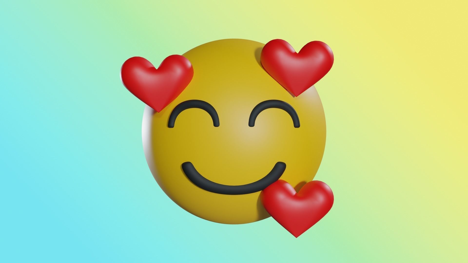 EMOJIS SET A  3D model_19