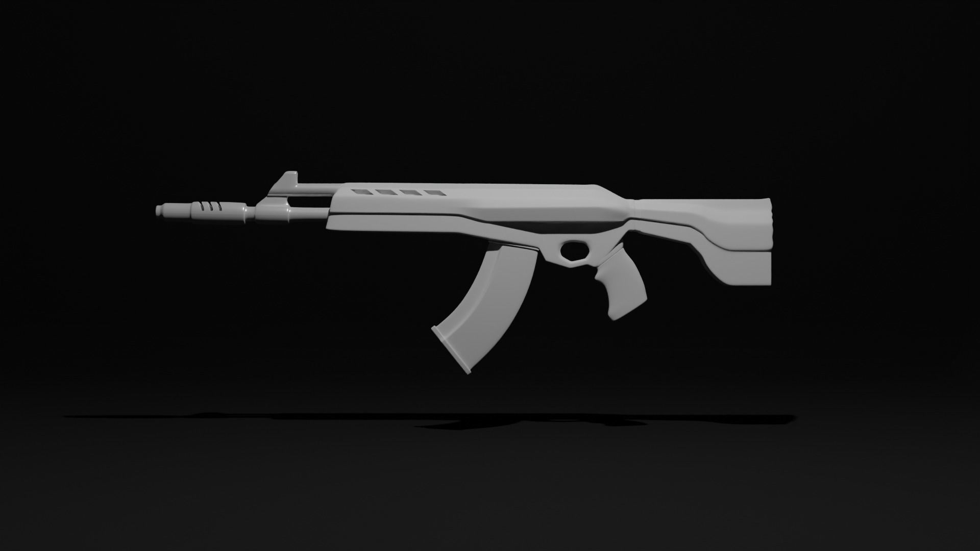 Vandal paint Low-poly 3D model_2