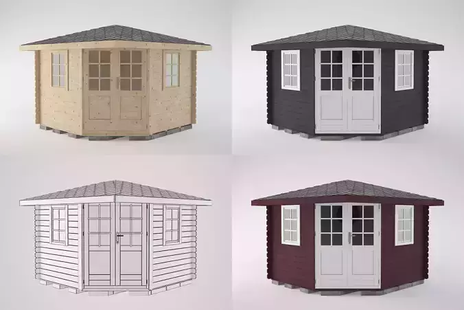 Wooden garden shed5