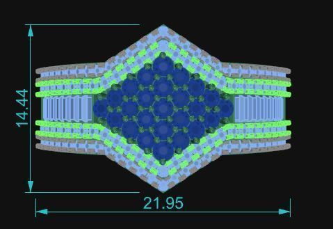 Cocktail Ring 022 3D print model_6