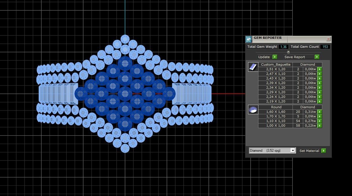 Cocktail Ring 022 3D print model_9