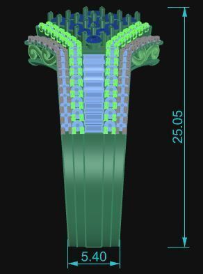 Cocktail Ring 022 3D print model_7