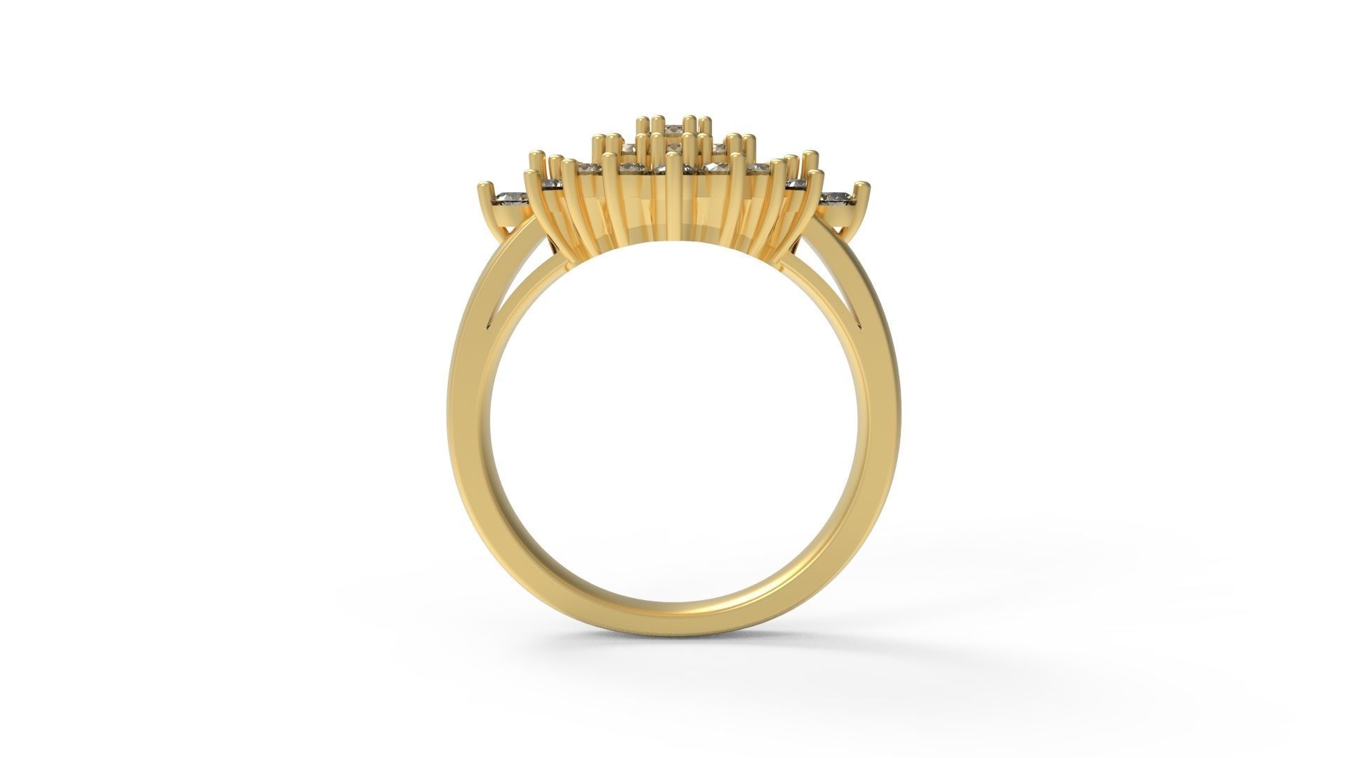 Cocktail Ring 024 3D print model_2