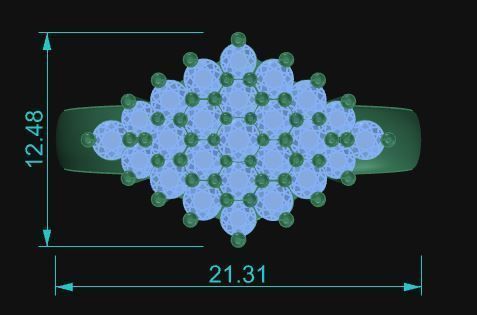 Cocktail Ring 024 3D print model_6