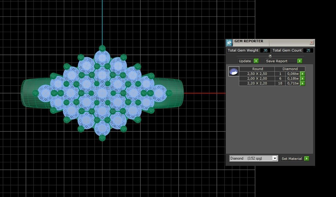 Cocktail Ring 024 3D print model_10
