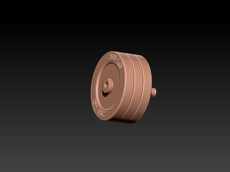 She-hulk  Gym workout  3D print model_27