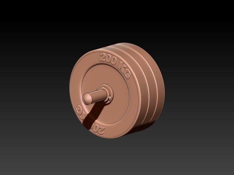 She-hulk  Gym workout  3D print model_33
