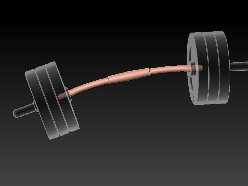 She-hulk  Gym workout  3D print model_41
